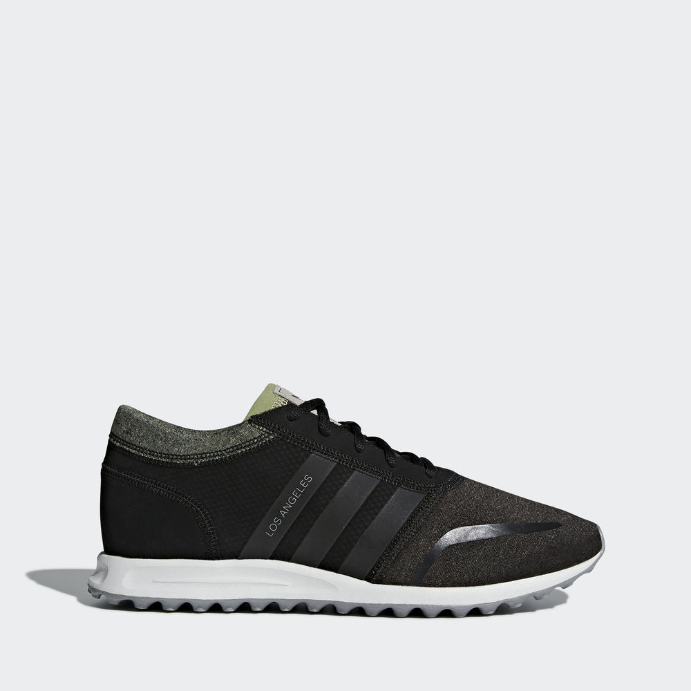 Adidas Los Angeles - Originals ανδρικα - Μαυρα/Μαυρα/Γκρι,Μέγεθος: EU 36 – 54 2/3 (204PGXDA)